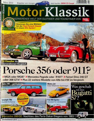 Deckblatt Motor Klassik (03/2014)